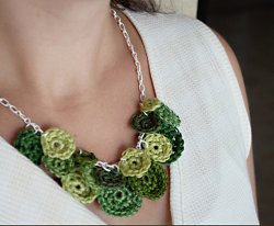 Shades of Green Necklace
