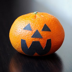 Clementine Jack-O-Lanterns