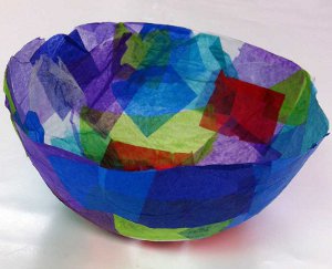 Tissue Paper Bowls