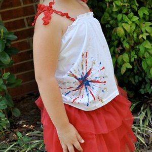 Craft Ideas Related Independence  on Firework Tops For The Fourth   Allfreekidscrafts Com