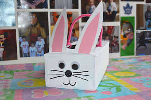 Tissue Box Bunny Baskets