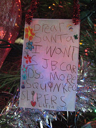 Wish List Ornament 