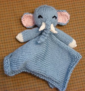 Elephant Lovie Blanket