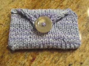 Mini Two Hour Bag free knitting pattern 