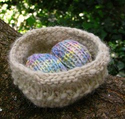 Easter Nest and Egg Pattern