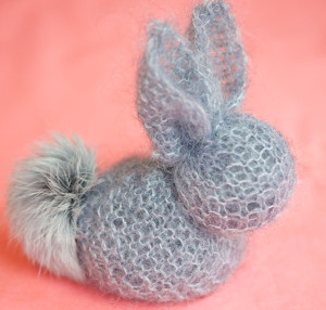 Fluffy Knit Bunny Pattern