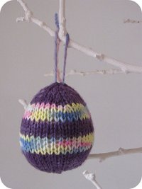 Knit Easter Egg
