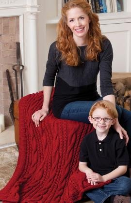 Cinnamon Twist Afghan