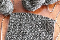 Bark Scarf Knit