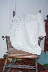 Knit Brooke Baby Afghan