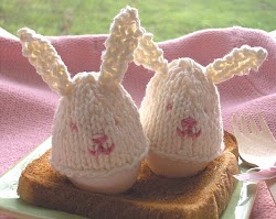 Knit Bunny Egg Cozy