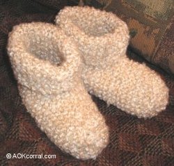 Knit Slippers for Beginners