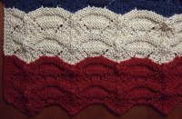 Knitted Carnival Afghan