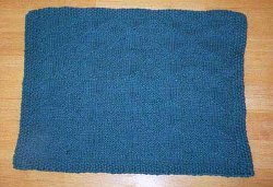 Knit Giant Diamond Place Mats