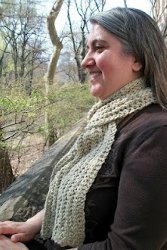 Fisherman's Rib Lace Scarf