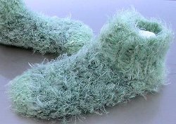 Knit Cozy Whisper Chenille Slippers