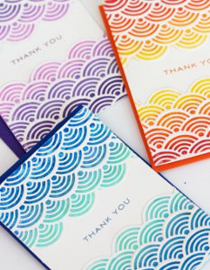 Color Fade Stationery