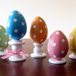 Dotty Egg Decorations 