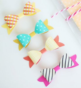 Too Cute Two-Toned Bowties 