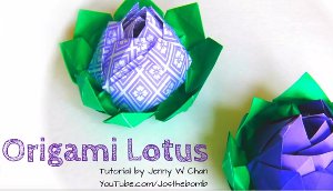 Origami Lotus Flower 