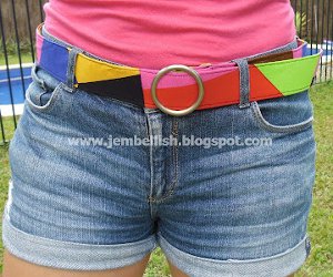 15 Minute DIY Belt