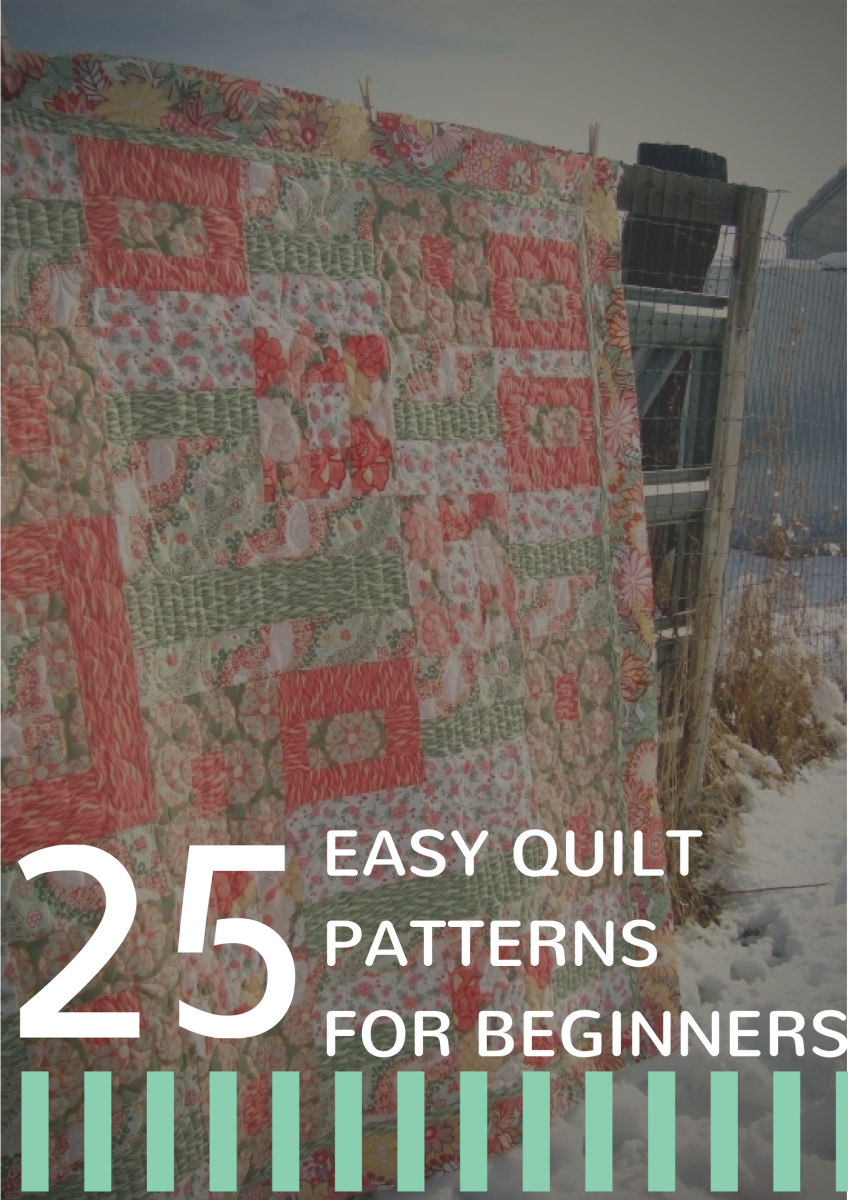 32 Easy Quilt Patterns for Beginners AllFreeSewing.com