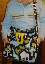 30 Minute Little Boy's Messenger Bag