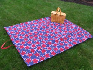July Picnic Blanket