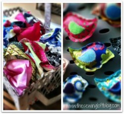 5 Minute Scrap Fabric Birds