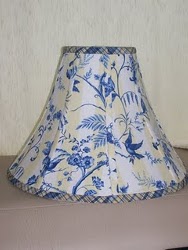 Almost No Sew Lampshade Tutorial