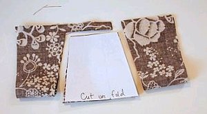 Cut on the Fold, Cut on the Grain