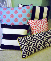 DIY No Sew Pillows
