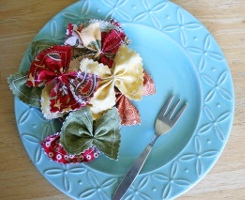 Fabric Bow Pasta