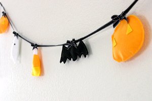 Halloween Felt Banner