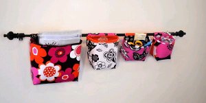Hanging Fabric Baskets or Pockets