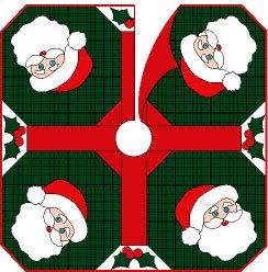 Ho Ho Ho Tree Skirt