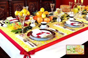 Lemon Zest Tablecloth