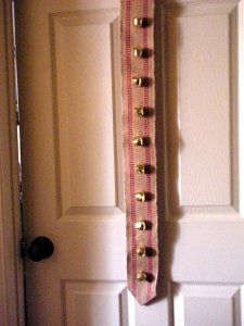 Linen Vintage Look Bell Pull