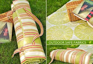 Outdoor Padded Roll Up Cushion