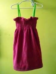 Shirred Beach Towel Dress