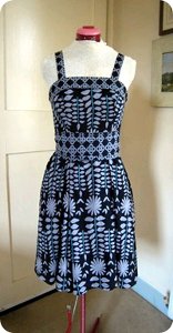 Skirt to Dress Refashion