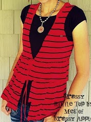 Brassy Ruffle Top