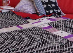 Cosy Cross Couch Throw