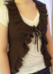 Easy Ruffled Vest
