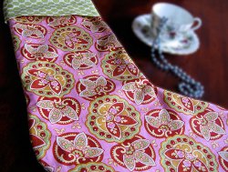 How To: Fabric Christmas Stocking