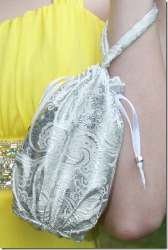 Fancy Drawstring Wristlet