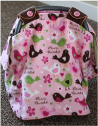 Fleece Baby Car Seat Tutorial