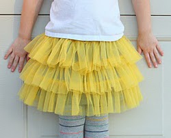 Fluffy Chiffon Skirt