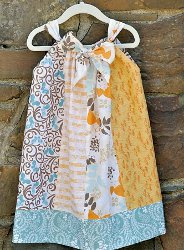 Front or Back Tie Pillowcase Dress