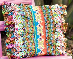 Glam-O-Ruffle Pillow